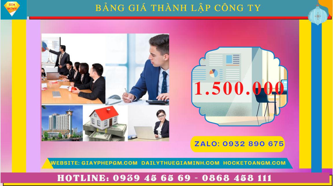 Chi phí thành lập công ty xuất nhập khẩu tại Đắk Lắk