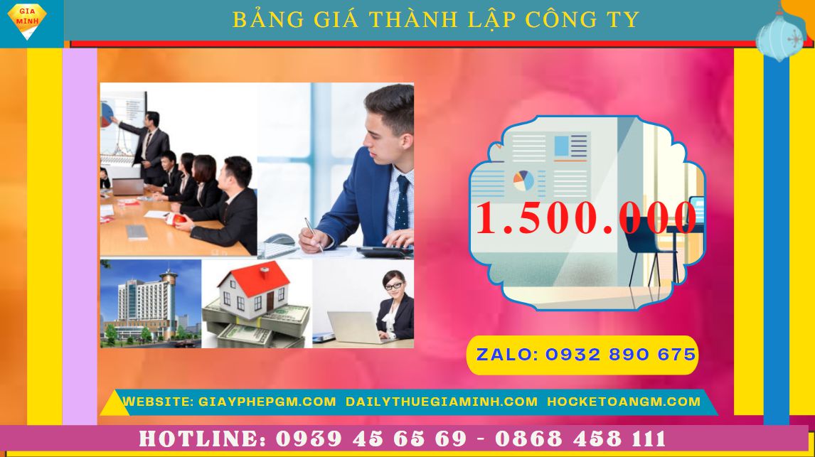 Chi phí thành lập công ty xuất nhập khẩu tại Đắk Nông