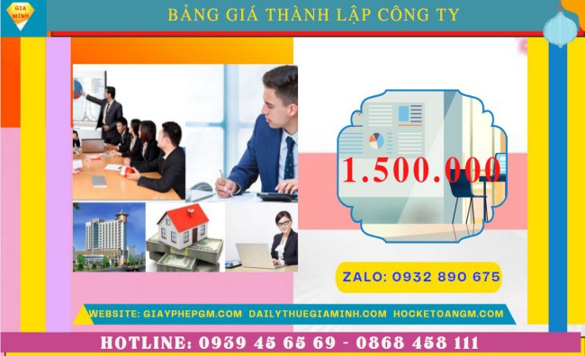 Chi phí thành lập công ty xuất nhập khẩu tại Hà Nam