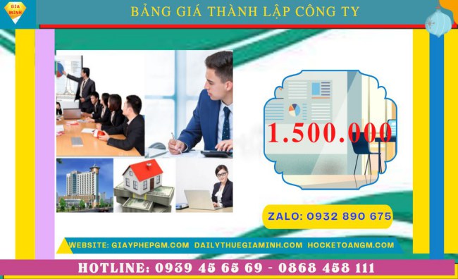 Chi phí thành lập công ty xuất nhập khẩu tại Hòa Bình