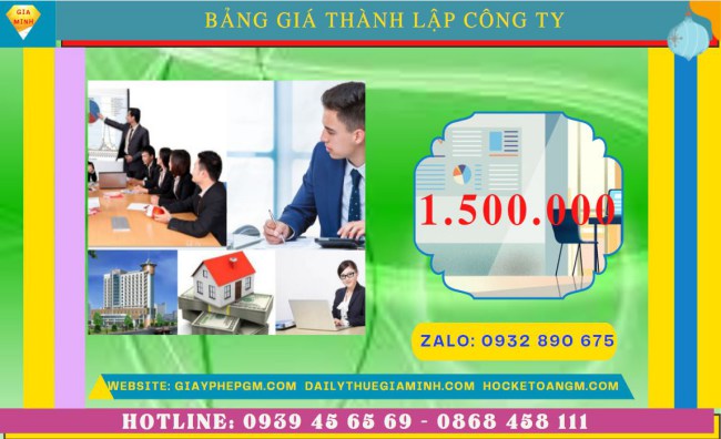 Chi phí thành lập công ty xuất nhập khẩu tại Long An
