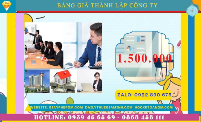 Chi phí thành lập công ty xuất nhập khẩu tại Quảng Bình