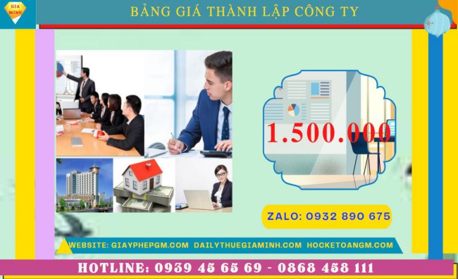 DỊCH VỤ THÀNH LẬP CÔNG TY XUẤT NHẬP KHẨU TẠI SƠN LA 5 Chi phí thành lập công ty xuất nhập khẩu tại Sơn La