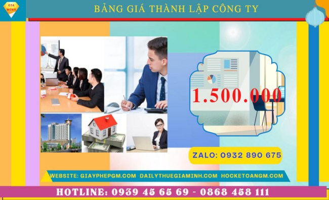 Chi phí thành lập công ty xuất nhập khẩu tại Thanh Hóa