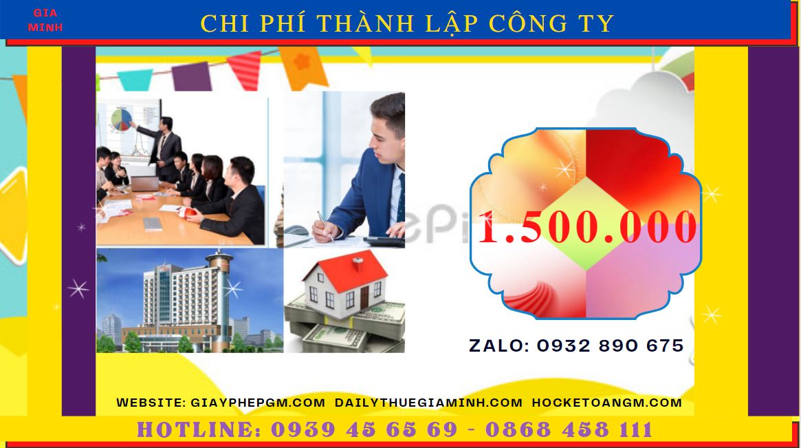 Chi phí thành lập công ty xuất nhập khẩu tại Thành Phố Hà Nội