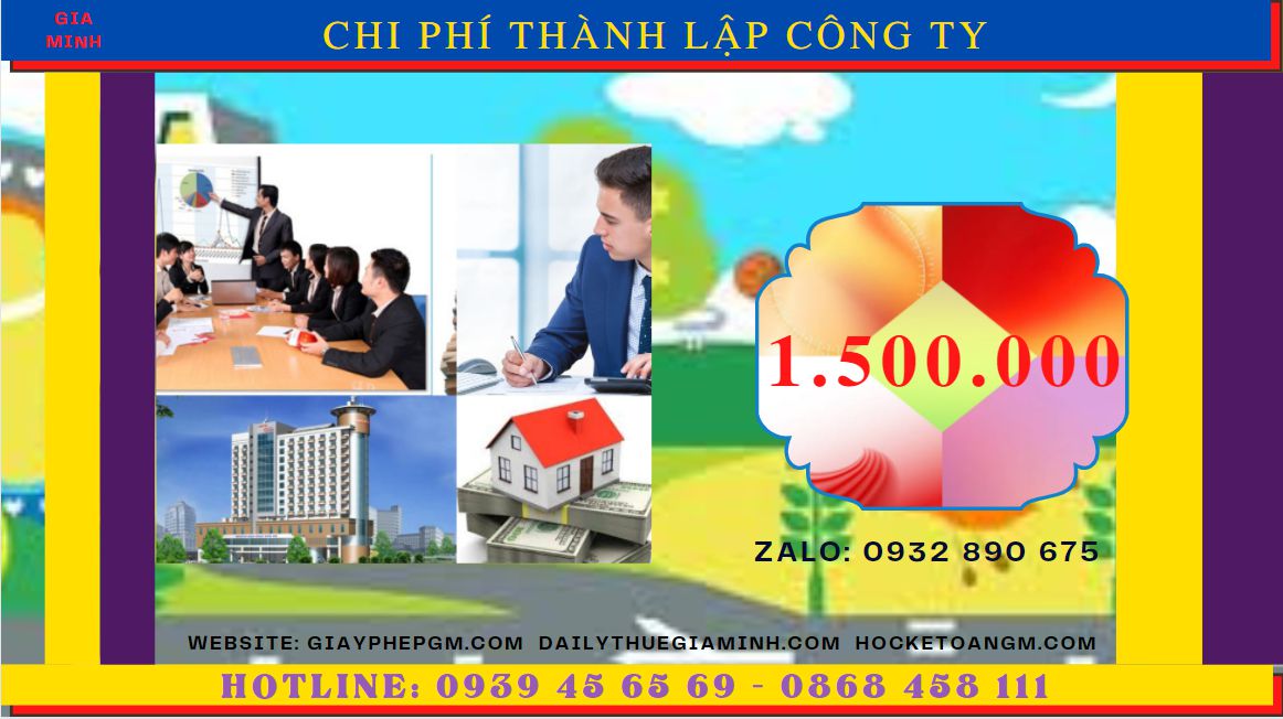 Chi phí thành lập công ty xuất nhập khẩu tại Thành Phố Hồ Chí Minh