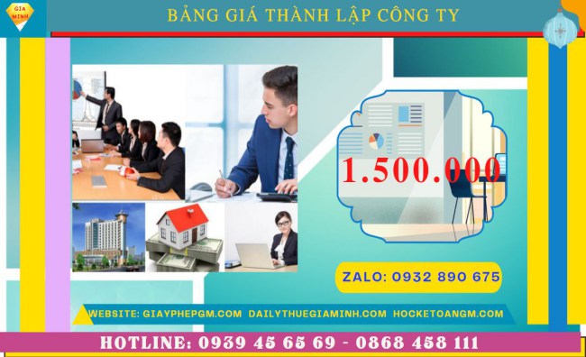 Chi phí thành lập công ty xuất nhập khẩu tại Thành Phố Hưng Yên