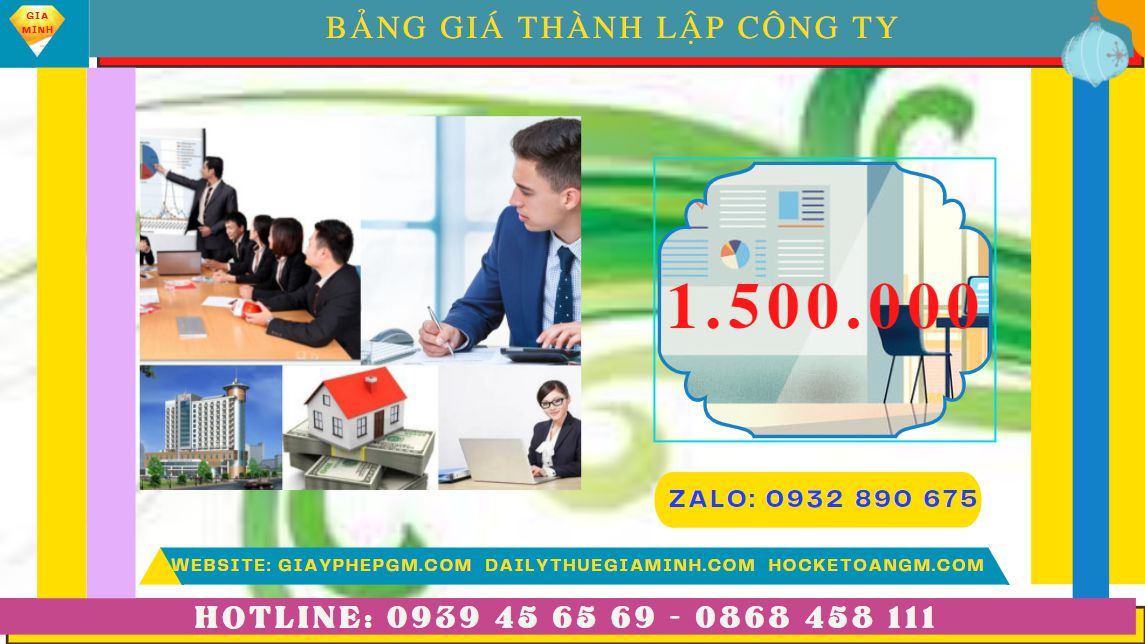 Chi phí thành lập công ty xuất nhập khẩu tại Tiền Giang