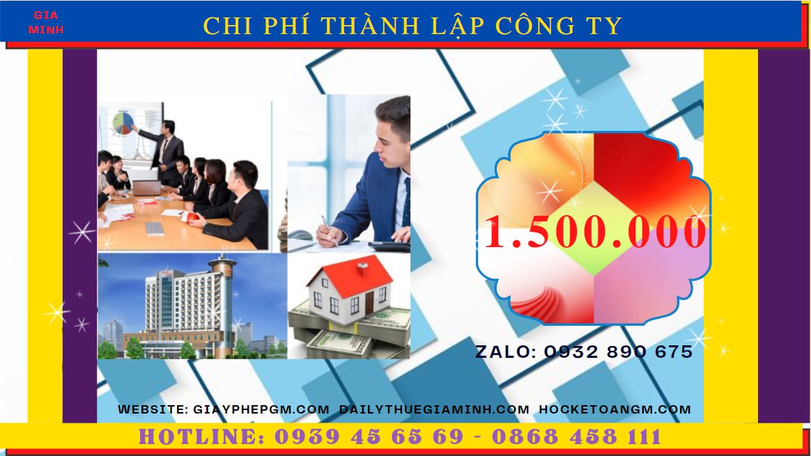 Chi phí thành lập công ty xuất nhập khẩu tại Thành phố Bắc Giang