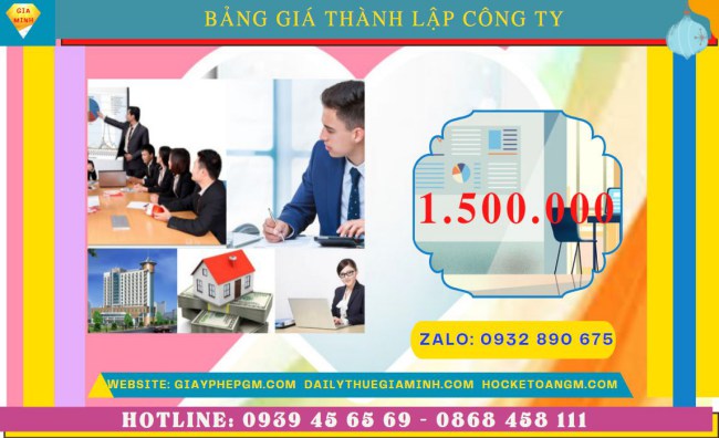 Chi phí thành lập công ty xuất nhập khẩu tại TP Hưng Yên