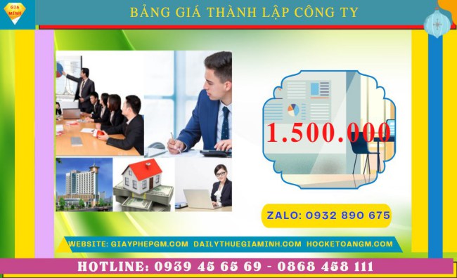 Chi phí thành lập công ty xuất nhập khẩu tại Vũng Tàu