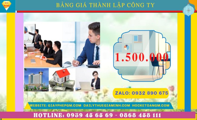 Dịch vụ thành lập công ty xuất nhập khẩu tại yên bái 5 Chi phí thành lập công ty xuất nhập khẩu tại Yên Bái