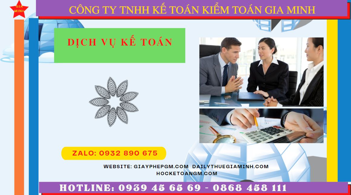 DỊCH VỤ KẾ TOÁN THUẾ TẠI BẮC GIANG TRỌN GÓI 4 Công ty dịch vụ kế toán trọn gói tại Bắc Giang