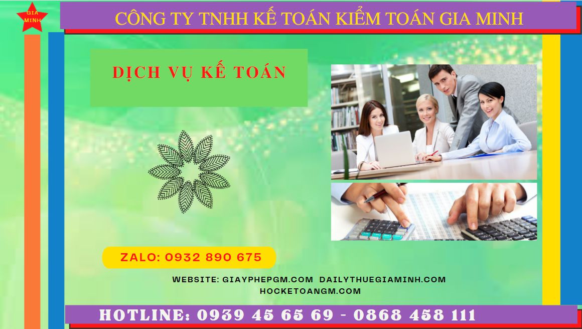 Dịch vụ kế toán thuế tại Bạc Liêu trọn gói 4 Công ty dịch vụ kế toán trọn gói tại Bạc Liêu