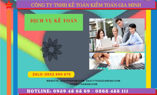 Dịch vụ kế toán thuế tại Bình Phước trọn gói 4 Công ty dịch vụ kế toán trọn gói tại Bình Phước
