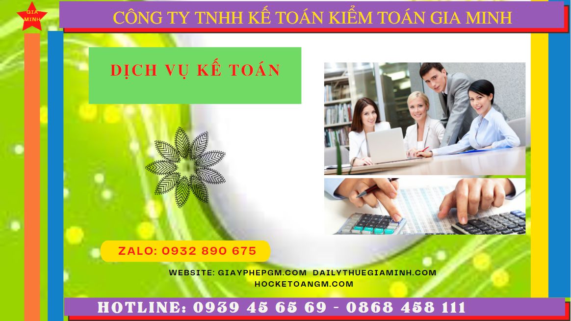 Dịch vụ kế toán thuế tại Kiên Giang trọn gói 4 Công ty dịch vụ kế toán trọn gói tại Kiên Giang