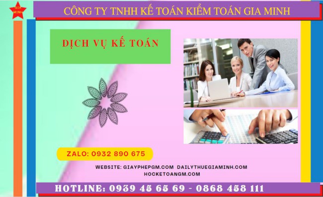 Dịch vụ kế toán thuế tại Tây Ninh trọn gói 4 Công ty dịch vụ kế toán trọn gói tại Tây Ninh