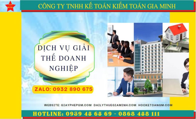 Dịch vụ giải thể công ty trọn gói Quảng Ninh