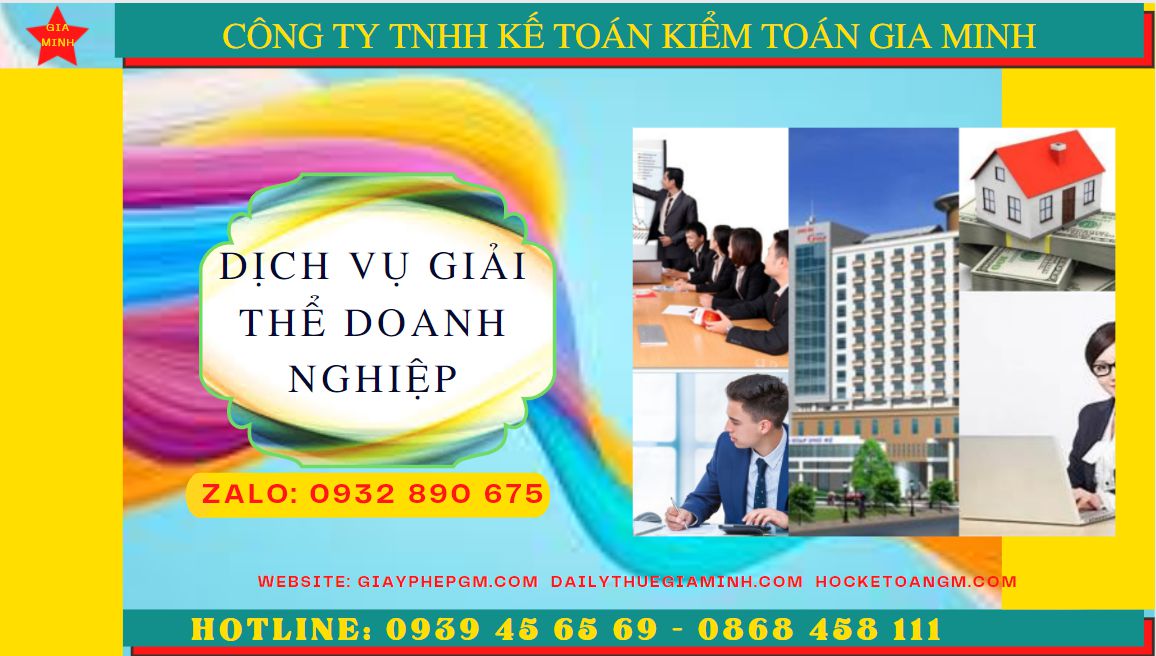 Dịch vụ giải thể doanh nghiệp trọn gói tại Tuyên Quang