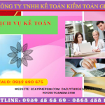 Dịch vụ kế toán thuế tại tỉnh Hà Nội 10 Dịch vu kế toán chuyên nghiệp trọn gói tại Hà Nội