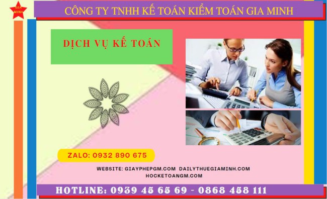 DỊCH VỤ KẾ TOÁN THUẾ TẠI BẮC GIANG TRỌN GÓI 6 Dịch vụ kế toán thuế tại Bắc Giang trọn gói