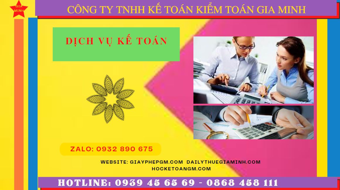 DỊCH VỤ KẾ TOÁN THUẾ TẠI ĐIỆN BIÊN TRỌN GÓI 6 Dịch vụ kế toán thuế tại Điện Biên trọn gói
