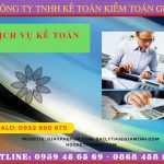 Dịch vụ kế toán thuế tại Hà Nội trọn gói 6 Dịch vụ kế toán thuế tại Hà Nội