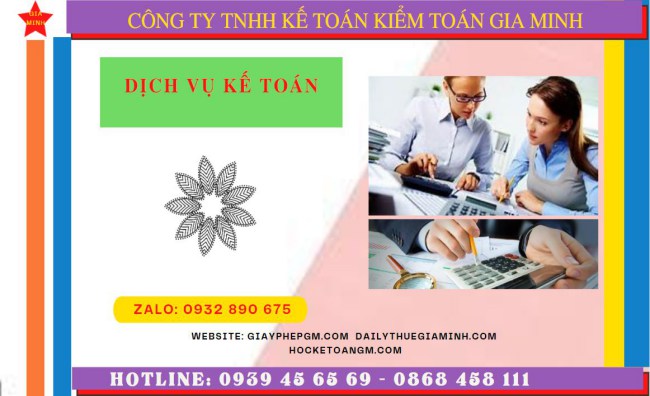 DỊCH VỤ KẾ TOÁN THUẾ TẠI SƠN LA TRỌN GÓI 6 Dịch vụ kế toán thuế tại Sơn La trọn gói