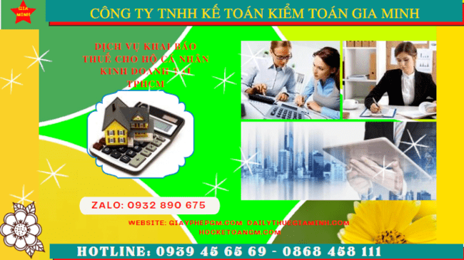 DỊCH VỤ KHAI BÁO THUẾ CHO HỘ CÁ NHÂN KINH DOANH TẠI BÌNH ĐỊNH 14 Dịch vụ khai báo thuế cho hộ cá nhân kinh doanh tại Bình Định