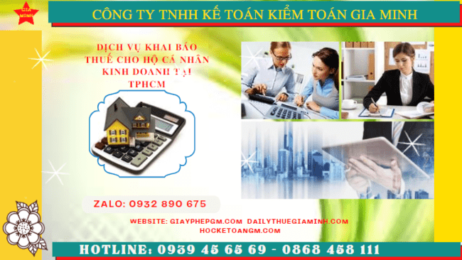 Dịch vụ khai báo thuế cho hộ cá nhân kinh doanh tại sơn la 8 Dịch vụ khai báo thuế cho hộ cá nhân kinh doanh tại Sơn La