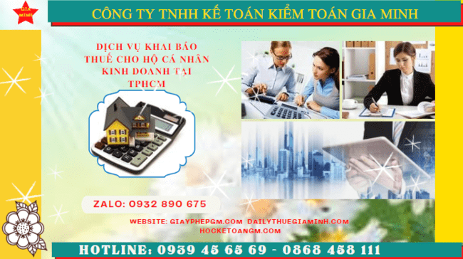 Dịch vụ khai báo thuế cho hộ cá nhân kinh doanh tại Thái Nguyên