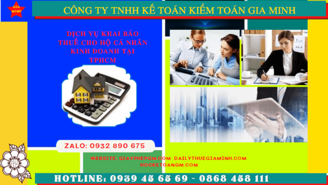 Dịch vụ khai báo thuế cho hộ cá nhân kinh doanh tại Thành Phố Thủ Đức