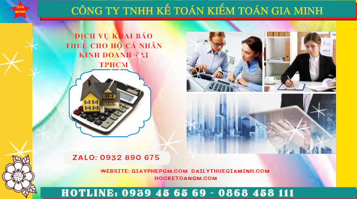 Dịch vụ khai báo thuế cho hộ cá nhân kinh doanh tại TP Hưng Yên