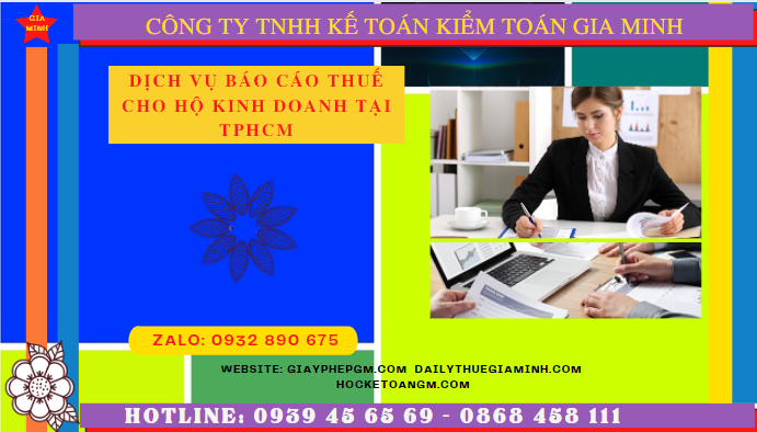 Dịch vụ báo cáo thuế cho hộ kinh doanh tại Cao Bằng 6 Dịch vụ báo cáo thuế cho hộ kinh doanh tại Cao Bằng