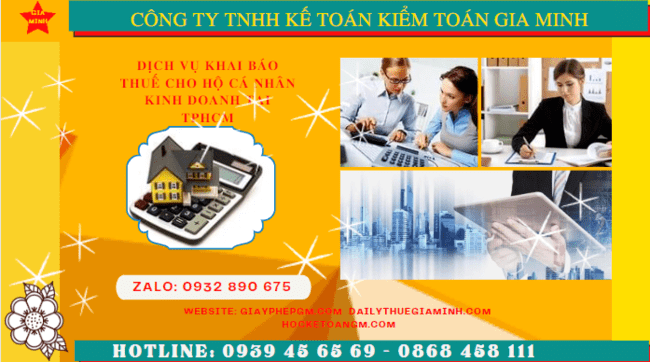 Dịch vụ lập sổ sách kế toán kê khai thuế hộ kinh doanh tại Thái Nguyên