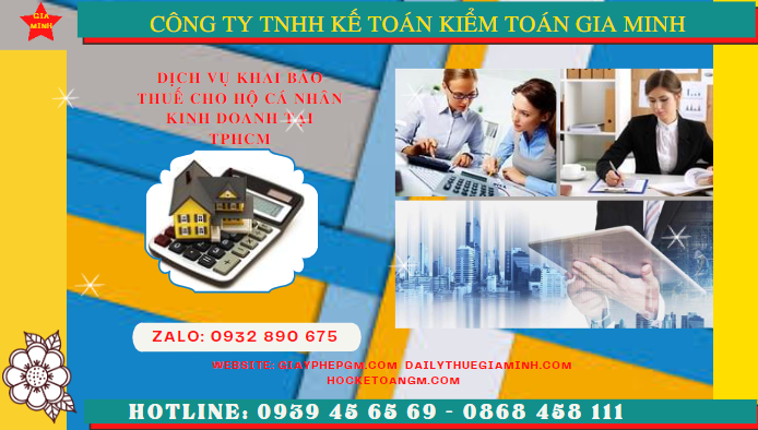 Dịch vụ lập sổ sách kế toán kê khai thuế hộ kinh doanh tại Thành Phố Hà Nội