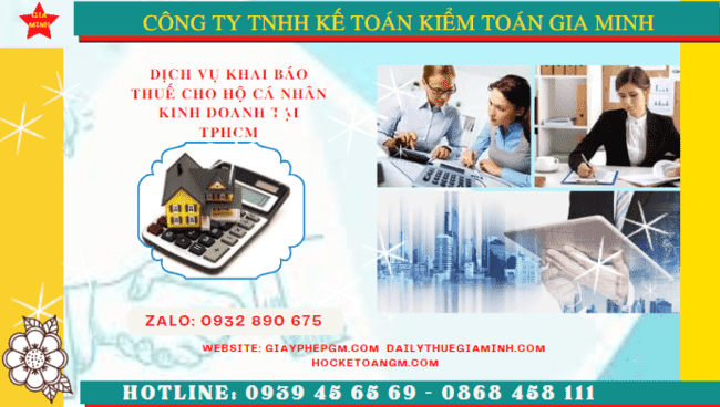 Dịch vụ lập sổ sách kế toán kê khai thuế hộ kinh doanh tại TP Hưng Yên