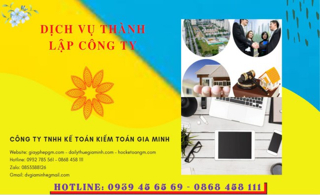 Dịch vụ thành lập công ty san lấp mặt bằng tại Bà Rịa Vũng Tàu 