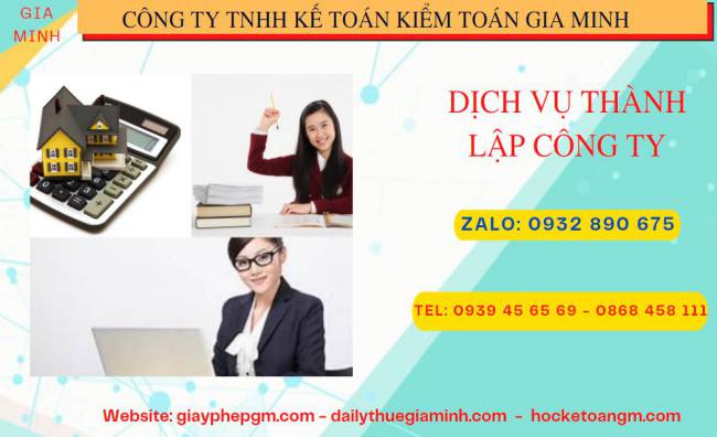 Dịch vụ thành lập công ty san lấp mặt bằng tại Bắc Kạn 
