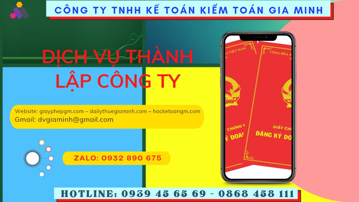 Thành lập công ty san lấp mặt bằng tại Cà Mau – Hướng dẫn chi tiết, hỗ trợ trọn gói 4 Dịch vụ thành lập công ty san lấp mặt bằng tại Cà Mau