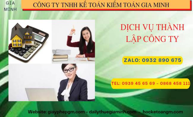 Dịch vụ thành lập công ty san lấp mặt bằng tại Hưng Yên 