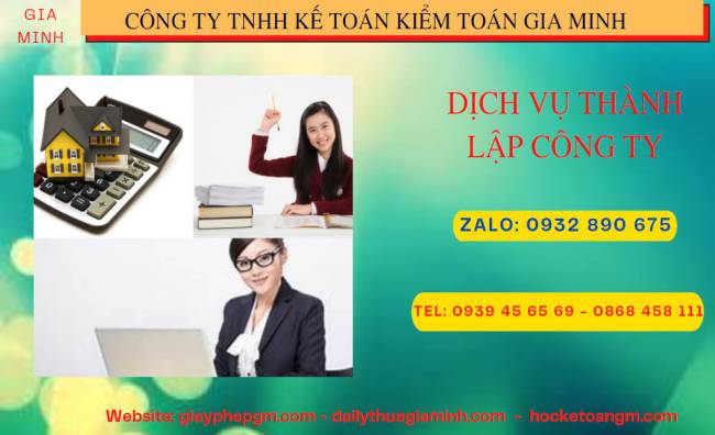 Dịch vụ thành lập công ty san lấp mặt bằng tại Ninh Bình 