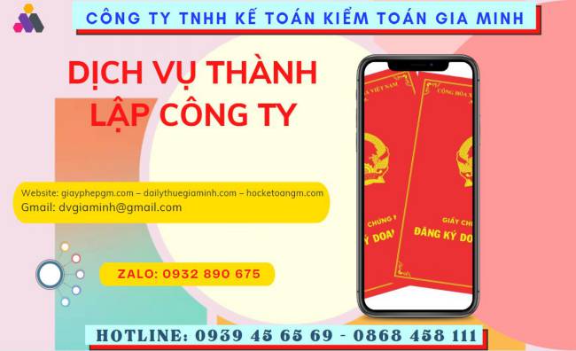 Dịch vụ thành lập công ty san lấp mặt bằng tại Ninh Kiều 