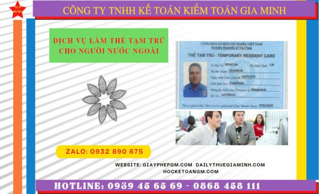 Hồ sơ xin cấp thẻ tạm trú cho người nước ngoài tại Quảng Ninh