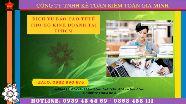 Dịch vụ báo cáo thuế cho hộ kinh doanh tại Cao Bằng 4 Hướng dẫn khai nộp thuế hộ kinh doanh tại Cao Bằng