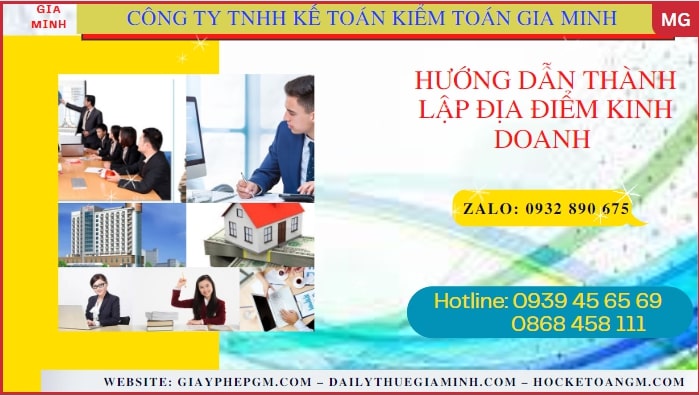 HƯỚNG DẪN THÀNH LẬP ĐỊA ĐIỂM KINH DOANH TẠI HÒA BÌNH 5 Thành lập công ty kinh doanh hết bao nhiêu tiền tại Hòa Bình