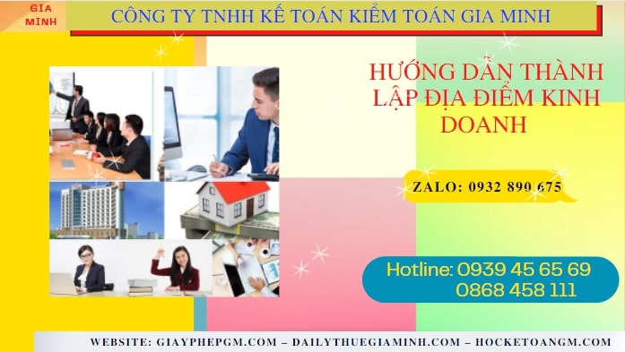Hướng dẫn thành lập địa điểm kinh doanh tại TPHCM 5 Thành lập công ty kinh doanh mỹ phẩm hết bao nhiêu tiền tại tphcm