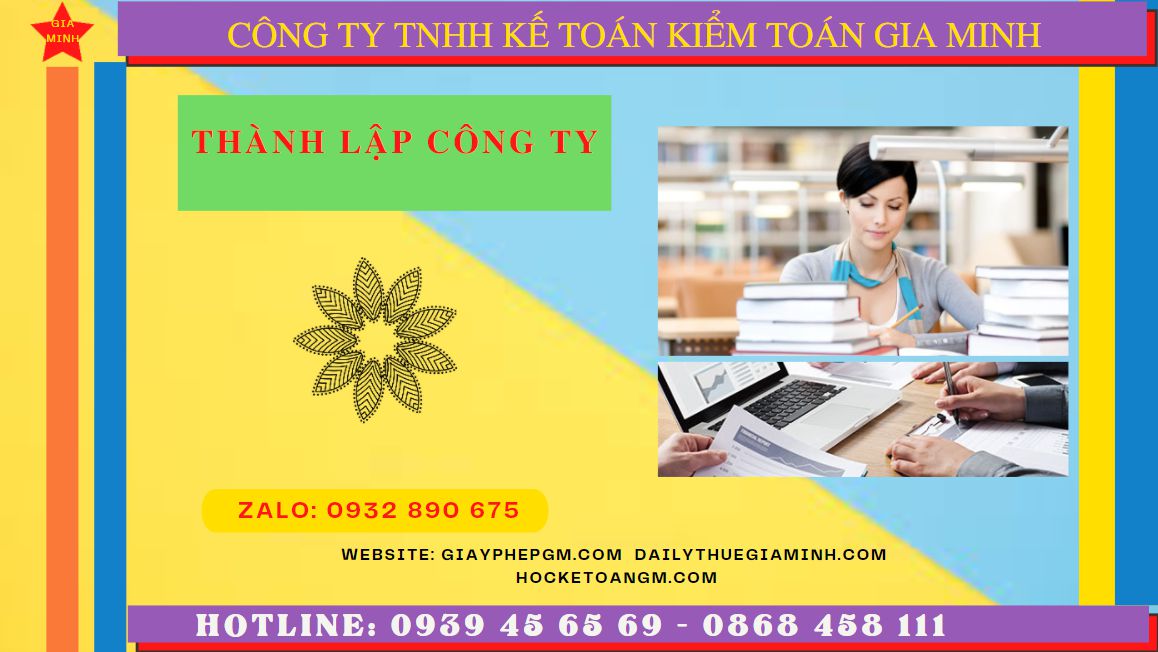 Thủ tục thành lập công ty đào tạo ngoại ngữ trọn gói tại Bình Định