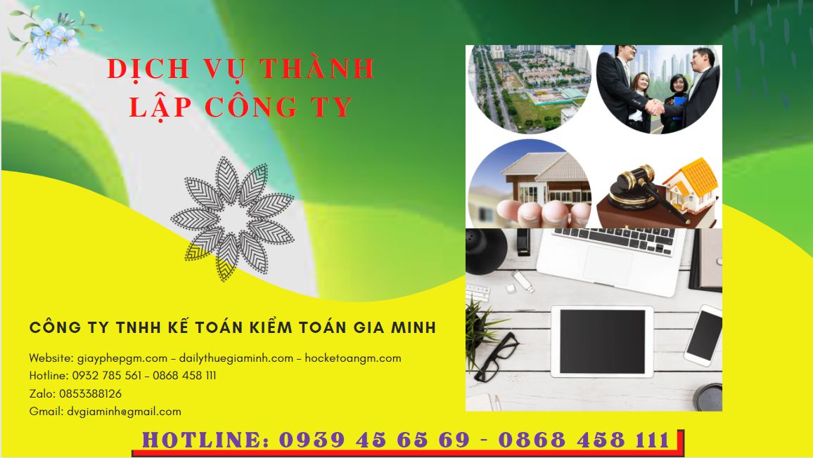 Thủ tục thành lập công ty spa trọn gói tại Bạc Liêu