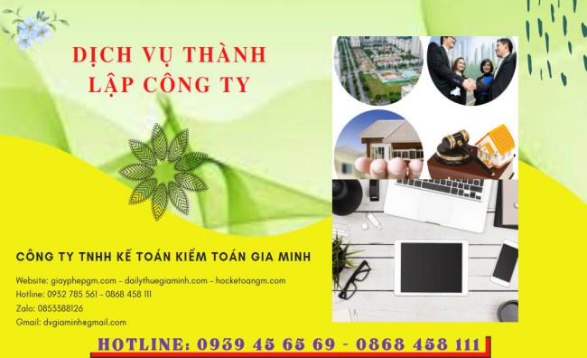 Thủ tục thành lập công ty spa trọn gói tại Bến Tre